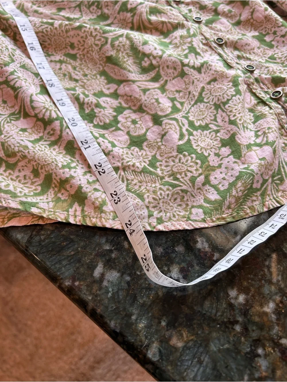 Anthropologie Floral Ruffles Puff Sleeve 100% Cotton Blouse. Romantic. Boho. SZM